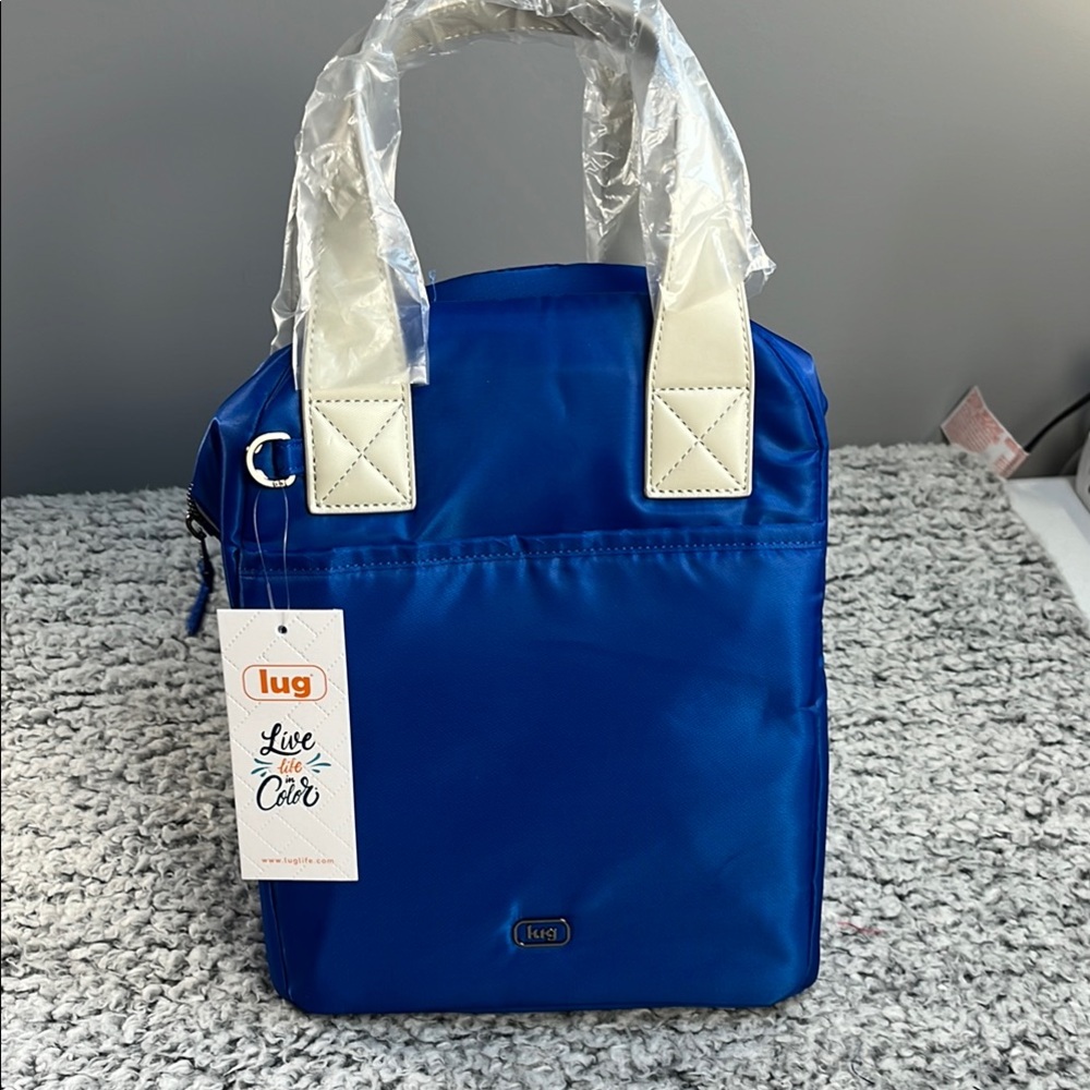 NWT Lug Merengue Insulated Lunch Tote Bag - Azure Blue